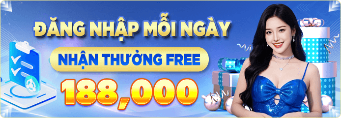 Đăng nhập VZ99 mỗi ngày nhận thưởng 188k